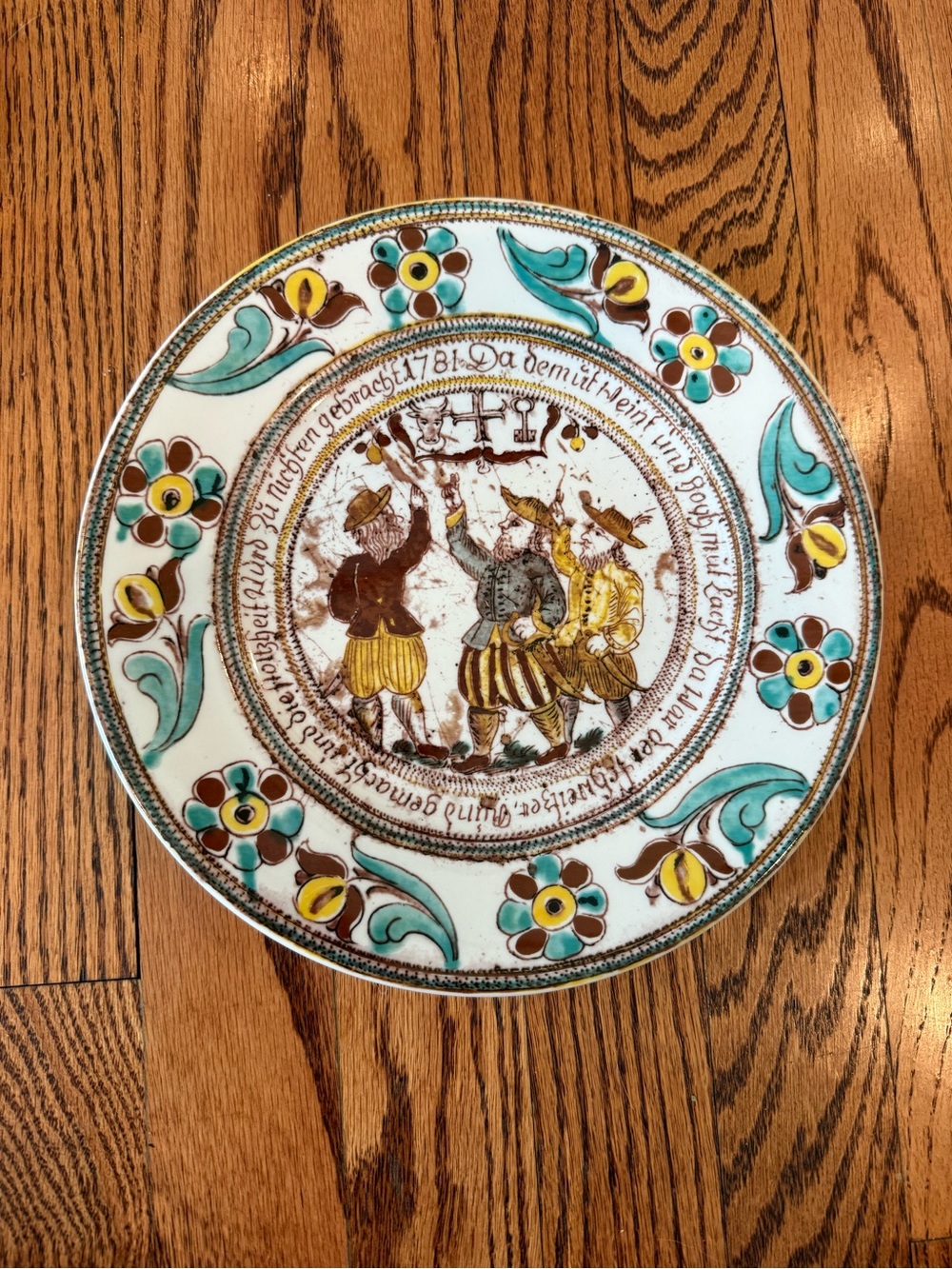Suisse Langenthal Porcelain Commerative Plate